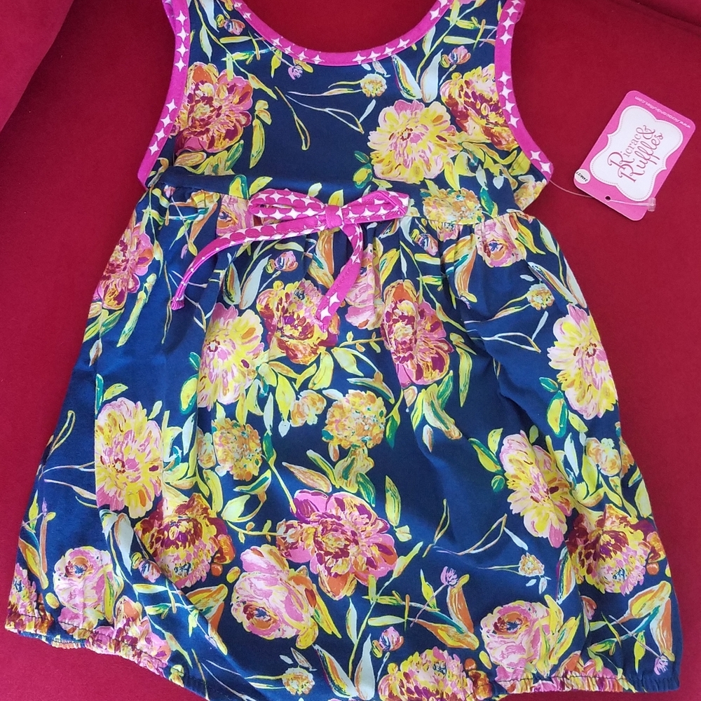 Romper Ricrac and ruffles